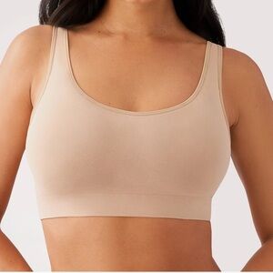 Wacoal Women’s Feeling Flexible Bralette Tan Size 2XL 835332